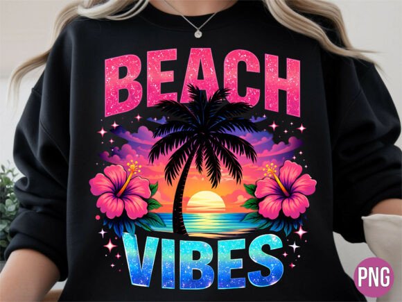 Download Beach Vibes Tropical Palm Sunset PNG - Png Collection