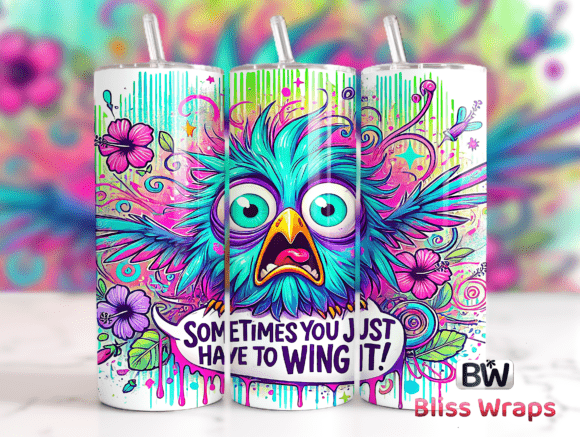 Download Sarcastic Funny Bird Tumbler Wrap Png - Png Collection