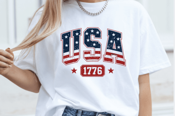 Download USA 1776 Patriotic T-Shirt PNG - Png Collection