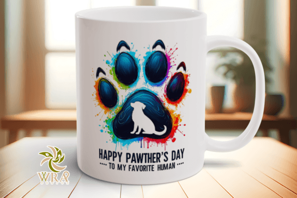 Download Happy Pawthers Day Fathers Day Mug Png - Png Collection