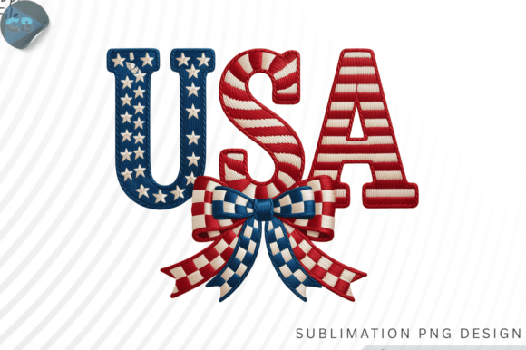 Download USA Patriotic Bow PNG Design - Png Collection