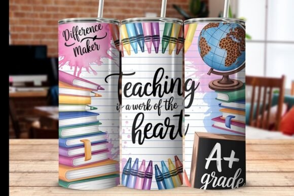 Download Teacher Tumbler Wrap Png - Png Collection