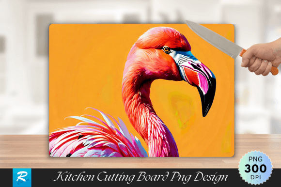Download Greater Flamingo Cutting Board PNG - Png Collection