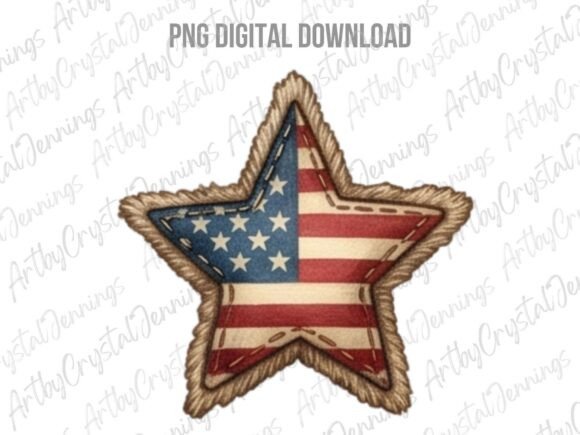 Download Patriotic Americana Star Clipart PNG - Png Collection