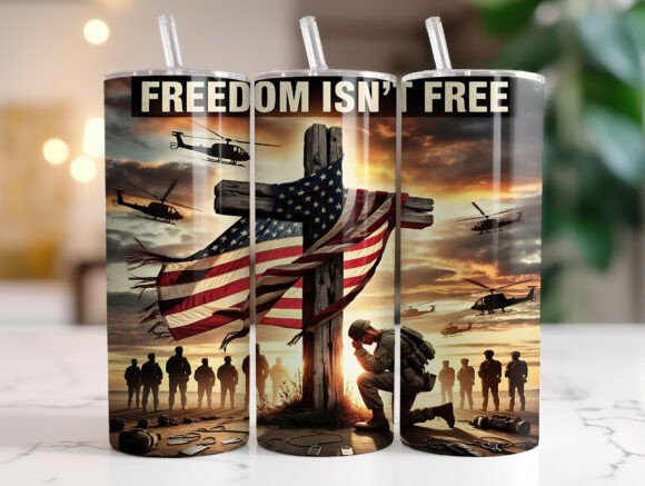 Download American Freedom 20oz Tumbler Wrap PNG - Png Collection