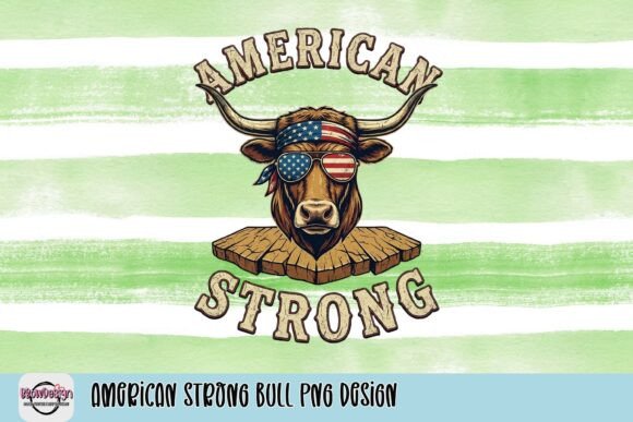 Download American Strong Bull PNG Design - Png Collection