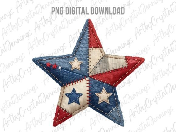 Download Patriotic Americana Star PNG - Png Collection