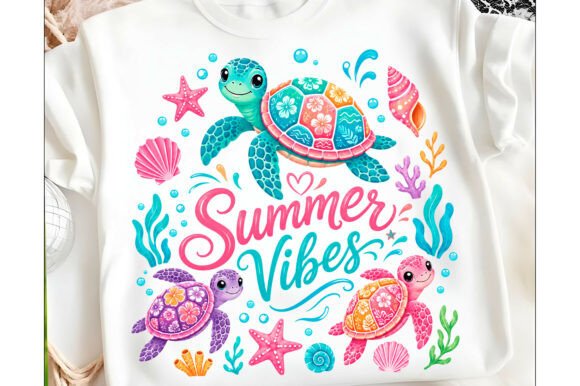 Download Summer Vibes Sea Turtle PNG - Png Collection