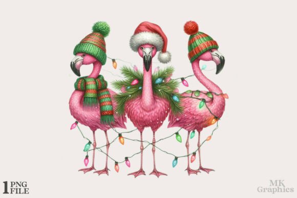 Download Christmas Flamingo Png, Flamingo Png - Png Collection