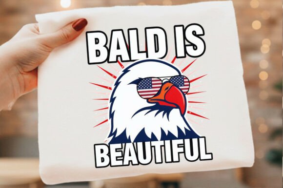 Download USA 4th of July Bald is Beautiful Png - Png Collection