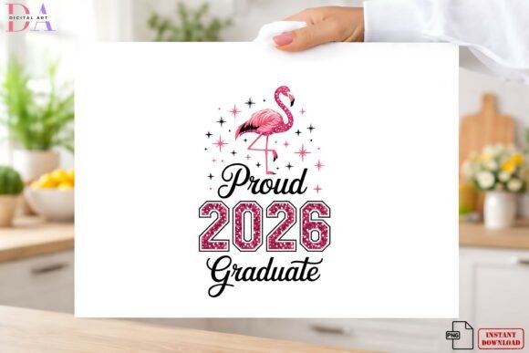 Download Proud 2026 Flamingo Graduate PNG - Png Collection