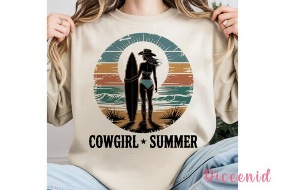 Download Cowgirl Summer Beach Sublimation PNG - Png Collection