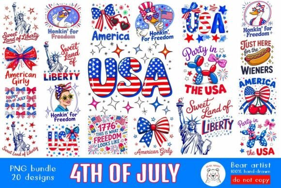 Download 4th of July PNG Bundle - Png Collection