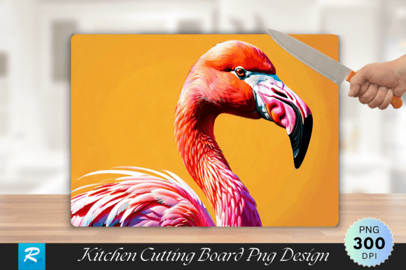 Download Greater Flamingo Cutting Board PNG - Png Collection