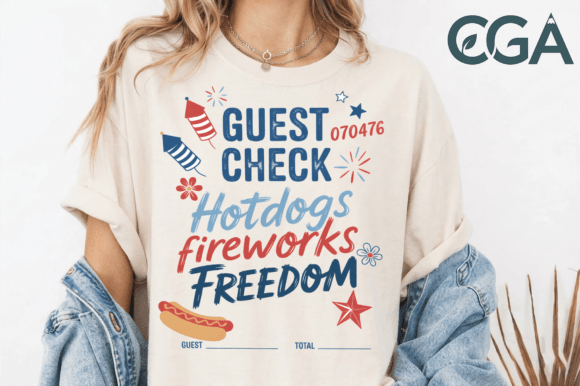Download 4th of July Guest Check PNG - Png Collection