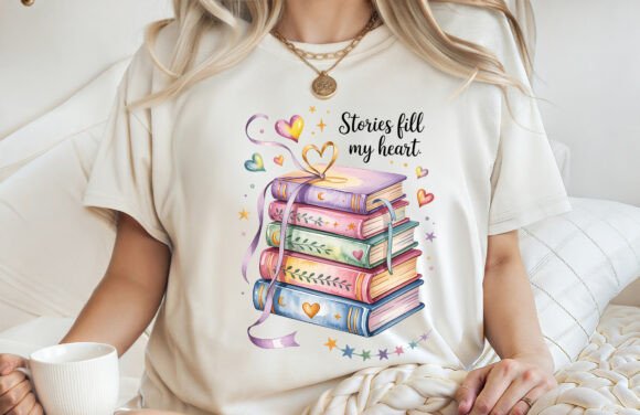 Download Stories Fill My Heart Book Valentine PNG - Png Collection