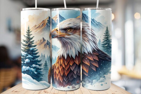 Download Bald Eagle Tumbler Wrap – PNG File - Png Collection