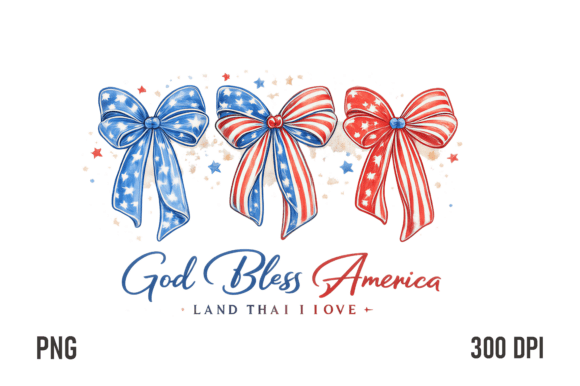 Download God Bless America Bow PNG - Png Collection