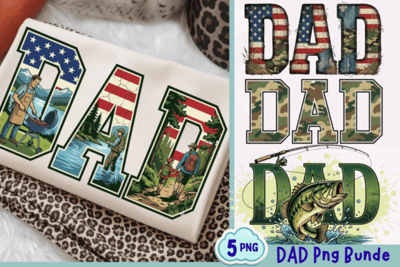 Download Dad Bundle, Patriotic Dad PNG Bundle - Png Collection