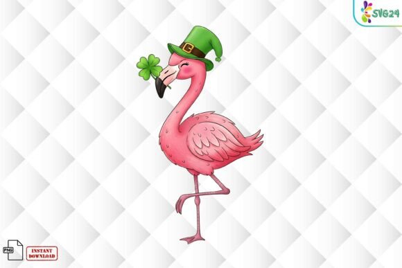 Download Leprechaun Pink Flamingo PNG - Png Collection