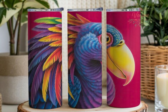 Download Vibrant Exotic Bird 20oz Tumbler Design - Vibrant Collection