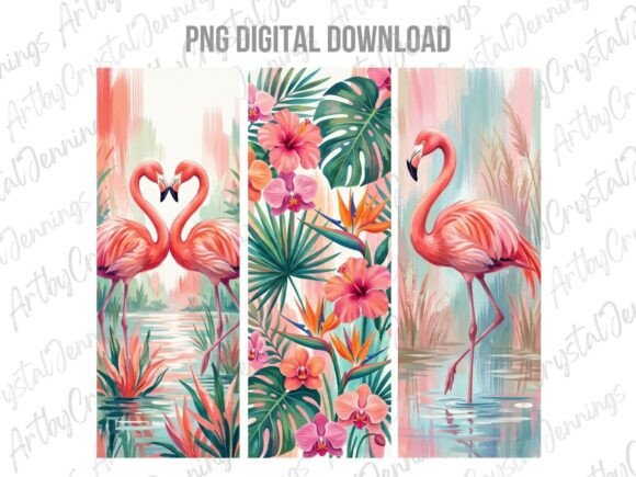 Download Tropical Flamingo Brushstroke PNG - Png Collection