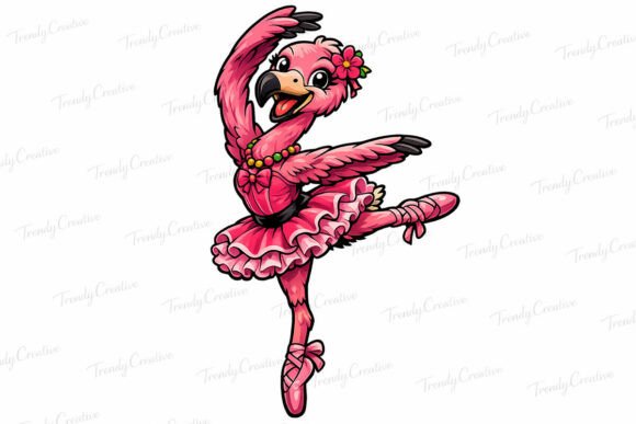 Download Flamingo Ballerina PNG Clipart Art - Png Collection