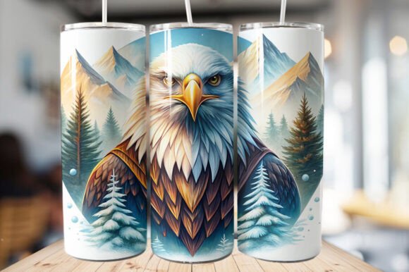 Download Bald Eagle Tumbler Wrap – PNG File - Png Collection