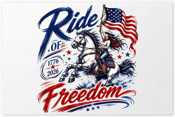 Download Ride of Freedom PNG American Flag Rider - Png Collection