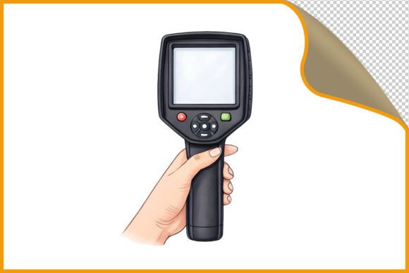 Download Hand Holding Thermal Imager PNG - Png Collection