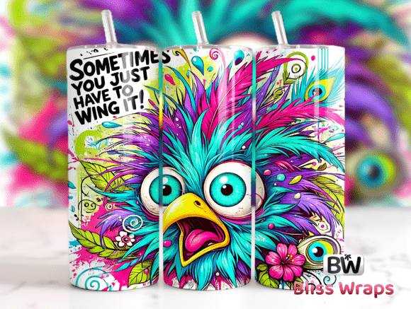 Download Sarcastic Funny Bird Tumbler Wrap Png - Png Collection