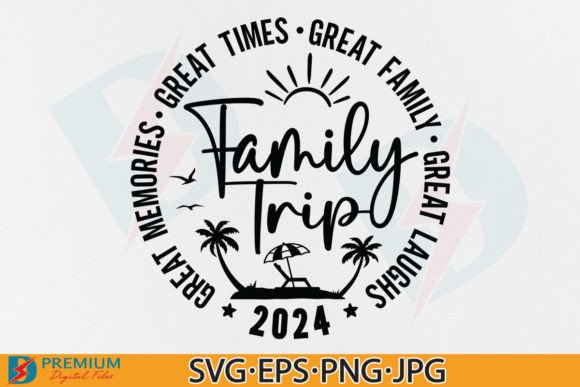 Download Family Trip SVG PNG,Summer Vacation Gift - Png Collection
