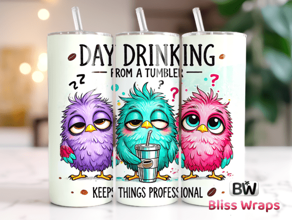 Download Sarcastic Funny Bird Tumbler Wrap Png - Png Collection