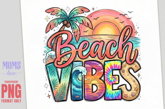 Download Beach Vibes Summer Sublimation PNG - Png Collection