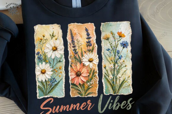 Download Summer Vibes Png, Floral Summer Png - Png Collection