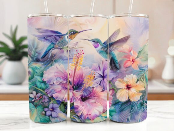 Download Hummingbird Tumbler Wrap 20 Oz PNG - Png Collection
