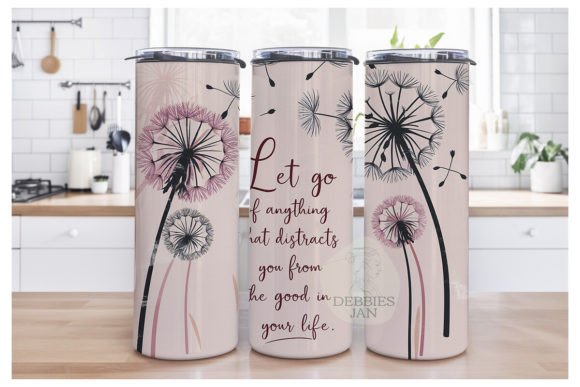 Download Dandelion Inspirational Tumbler Wrap Png - Png Collection