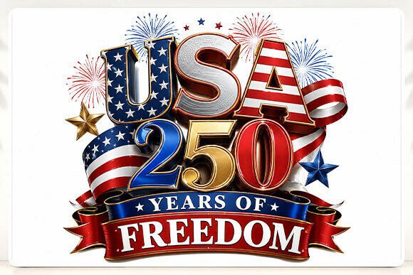 Download USA 250 PNG Years of Freedom - Png Collection