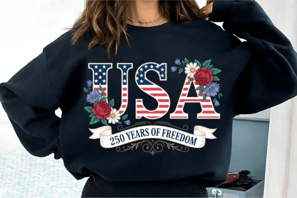 Download Patriotic USA 250 Years of Freedom PNG - Png Collection
