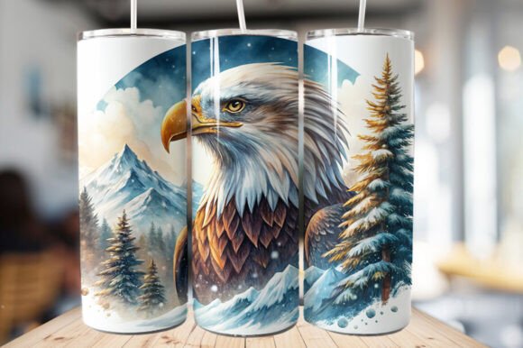 Download Bald Eagle Tumbler Wrap – PNG File - Png Collection