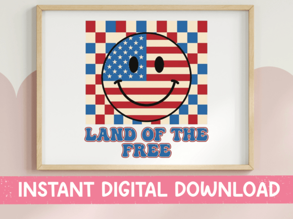 Download Land of the Free Smiley Face SVG PNG - Png Collection