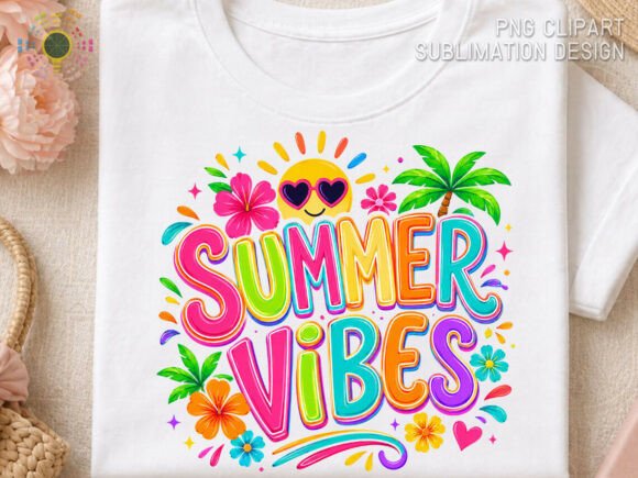 Download Summer Vibes PNG, Retro Tropical Summer - Png Collection
