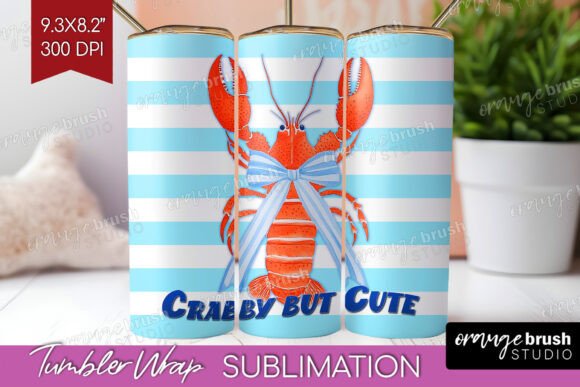 Download Lobster Nautical Tumbler Wrap PNG - Png Collection