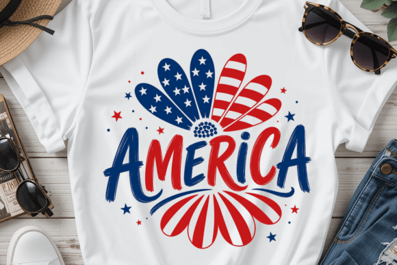 Download America Patriotic Flower PNG - Png Collection