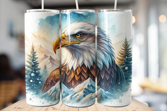 Download Bald Eagle Tumbler Wrap – PNG File - Png Collection