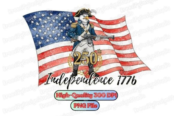 Download Independence 1776 Eagle PNG, 250 Years - Png Collection